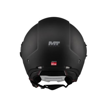 Casque jet MT HELMETS VIALE SV S - PURE - Noir