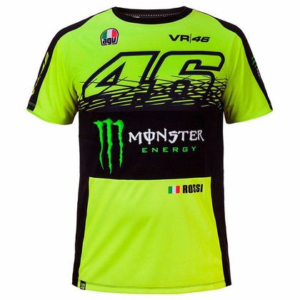 T-Shirt manches courtes VR 46 REPLICA - MONSTER COLLECTION Ref : VR0369 