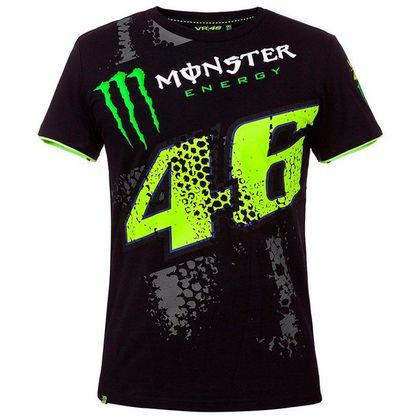 T-Shirt manches courtes VR 46 MONZA - MONSTER COLLECTION Ref : VR0370 
