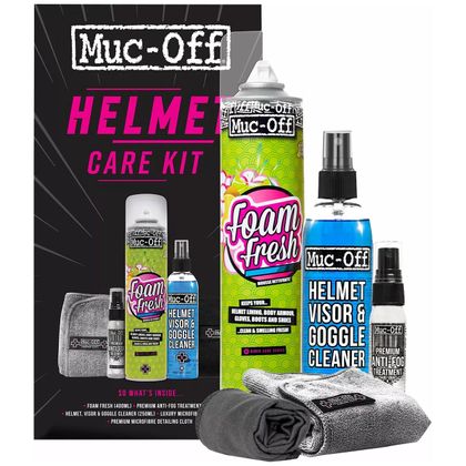 Kit entretien Muc-Off Helmet Care Kit V2 Universel