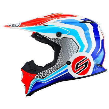 Casco de motocross Suomy MX SPEED PRO MIPS - FORWARD - BLUE/WHITE 2023 - Azul / Blanco