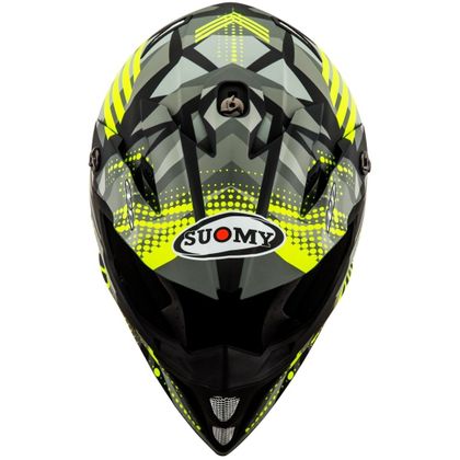 Casco de motocross Suomy MX SPEED MIPS  - SERGEANT - MATT GREY YELLOW FLUO 2021