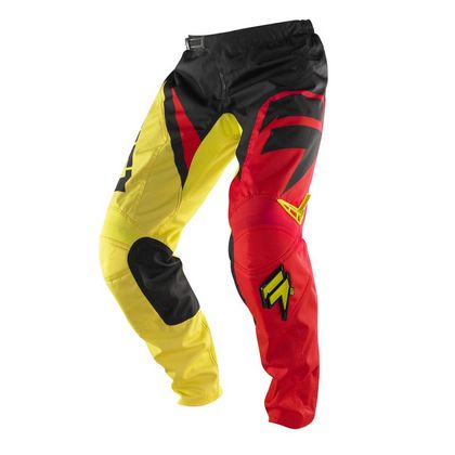 Pantalon cross Shift ASSAULT PANT - RACE - RED/YELLOW 