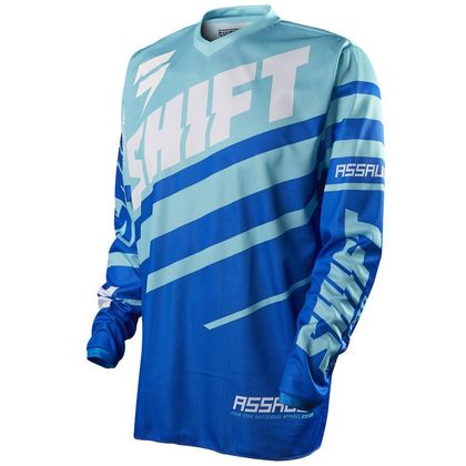 Maillot cross Shift ASSAULT - RACE - AQUA 