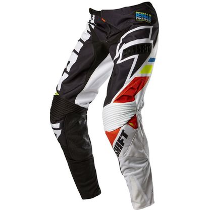 Pantalón de motocross Shift FACTION 2015 - MAINLINE - BLACK/WHITE  Ref : SHF0034 