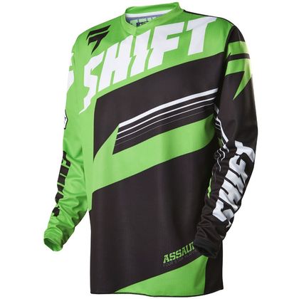 Camiseta de motocross Shift ASSAULT JERSEY GREEN  2016 Ref : SHF0110 