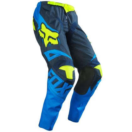 Pantaloni da cross Fox 180 RACE PANT BLUE YELLOW BAMBINO 2016