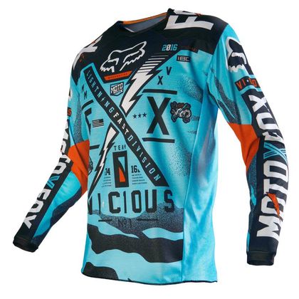 Fox 180 VICIOUS JERSEY AQUA KIND 2016 Crosshemd Ref : FX0836 