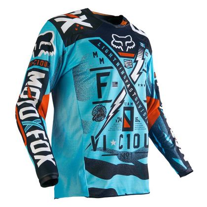 Fox 180 VICIOUS JERSEY AQUA KIND 2016 Crosshemd