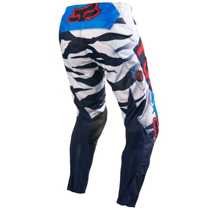 Pantalón de motocross Fox 180 VICIOUS PANT BLUE WHITE KIDS 2016