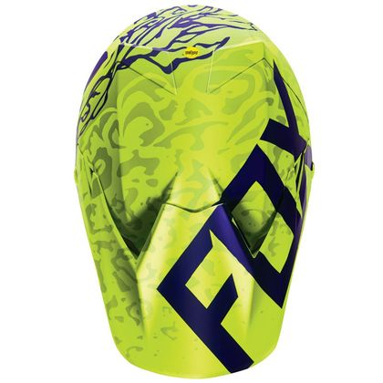 Casque cross Fox V3 CAUZ YELLOW 