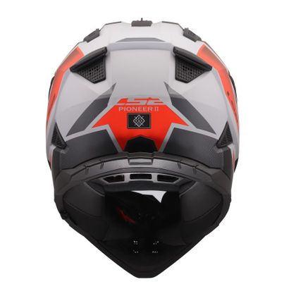 LS2 MX702 PIONEER II BLOCK Integraalhelm - Grijs / Groen