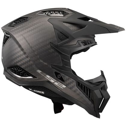 Casque cross LS2 MX703 C - X-FORCE - PRO FIM 2027 - Carbone / Noir