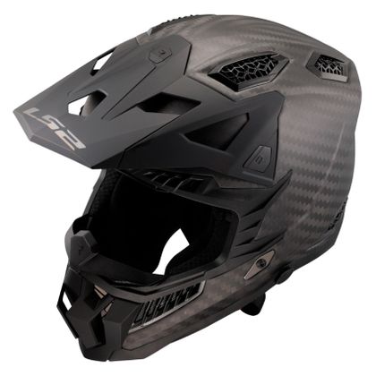 Casque cross LS2 MX703 C - X-FORCE - PRO FIM 2027 - Carbone / Noir Ref : LS1430 