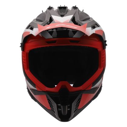 Casque cross LS2 MX708 FAST II FORT - Noir / Rouge