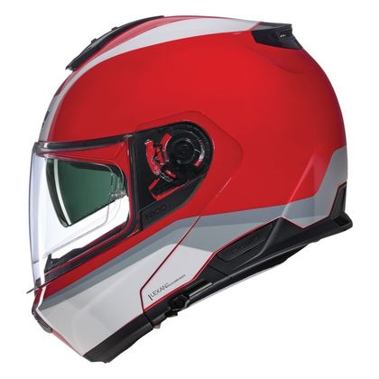 Casque modulable Nolan N100-6 - INCOGNITO - Rouge / Blanc