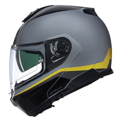 Casque Nolan N100-6 - INCOGNITO - Gris / Jaune