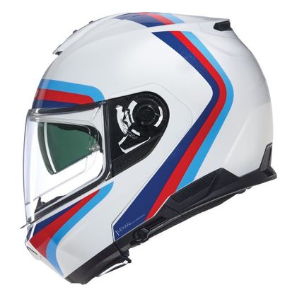 Casque Nolan N100-6 - ASSOLUTO - Blanc / Bleu