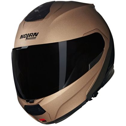 Casque Nolan N100-6 - VERNICIATURA SPECIALE - Beige / Noir Ref : NL1633-C12812 