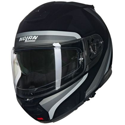 Casque Nolan N100-6 - ASSOLUTO - Noir / Gris Ref : NL1635-C51116 