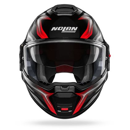 Casque modulable Nolan N120-1 FRENESIA - Gris / Rouge