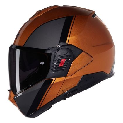 Casque modulable Nolan N120-1 - VERNICIATURA SPECIALE - Noir / Rouge