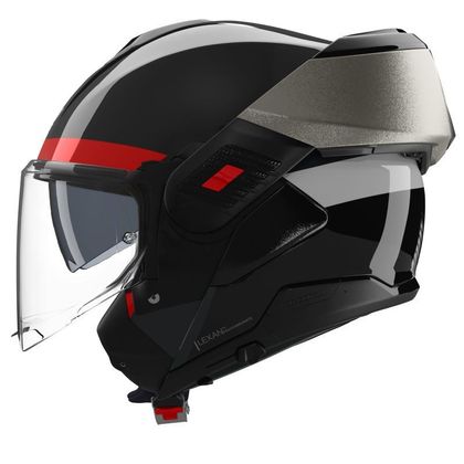 Nolan N120-1 BLOCCO Klapphelm - Schwarz / Grau