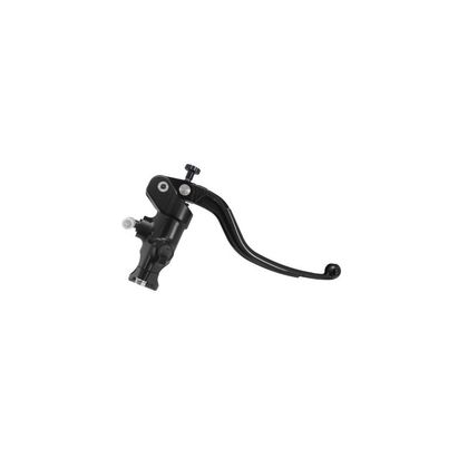 Maitre cylindre d'embrayage Accossato radial 19 x 19 avec levier long fixe Universel - Noir Ref : ACC0020 / CL039N-L-19-RST 