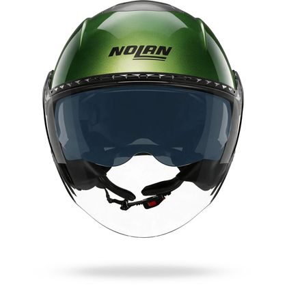 Jet čelada Nolan N20-2 VISOR CLASSICO NOBILE - Zeleno