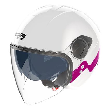 Nolan N20-2 VISOR ZEFIRO Full-face helmet - White / Pink