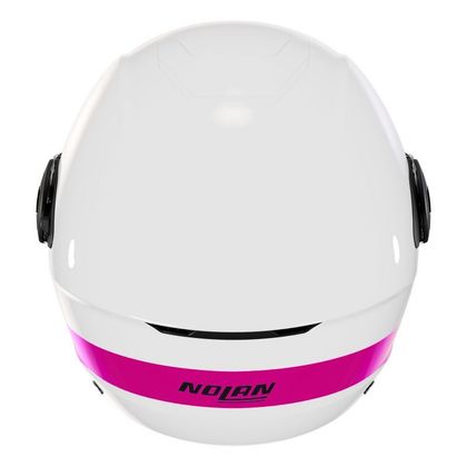 Nolan N20-2 VISOR ZEFIRO Full-face helmet - White / Pink