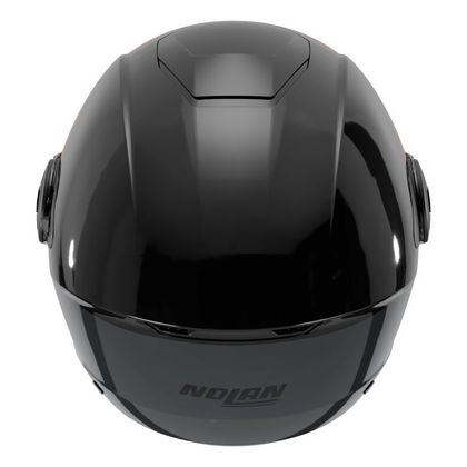 Nolan N20-2 BLOCCO VISOR Jet helmet - Black / Red