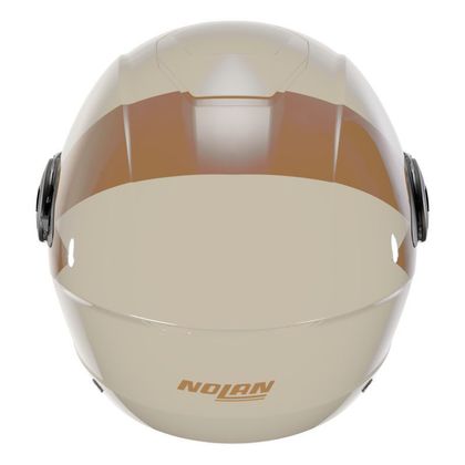Jet-hjälm Nolan N20-2 VISOR IMPETO - Vit / Brun