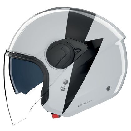 Nolan N20-2 VISOR IMPETO Full-face helmet - Black / White Ref : NL1735 