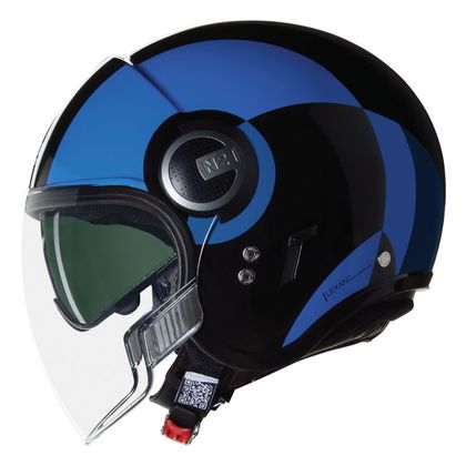 Nolan N21 VISOR - BICROMO Jet-Helm - Blau / Schwarz