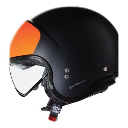 Casque Nolan N21 - VERNICIATURA SPECIALE - Noir / Orange