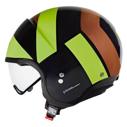 Casque Nolan N21 - TANGENTE - Marron / Vert