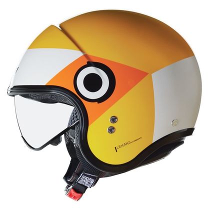 Casque Nolan N21 - ONIRICO - Jaune / Blanc