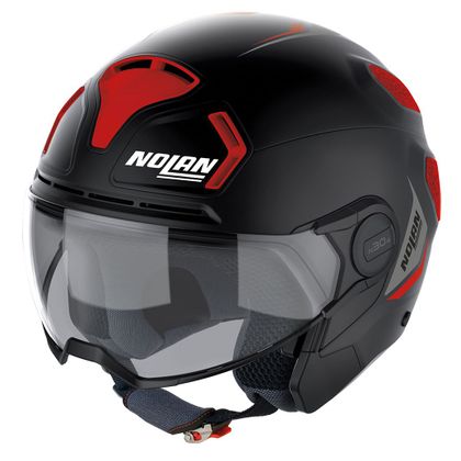 Nolan N30-4 T - INCEPTION Helmet - Black / Red