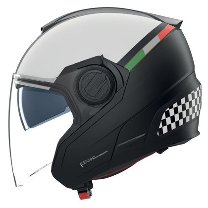 Casque intégral Nolan N40-5 BELLAVISTA - Noir / Blanc Ref : NL1743 