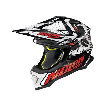 Casco de motocross Nolan N53 - BUCCANEER - BLACK RED 2020 Ref : NL1069 