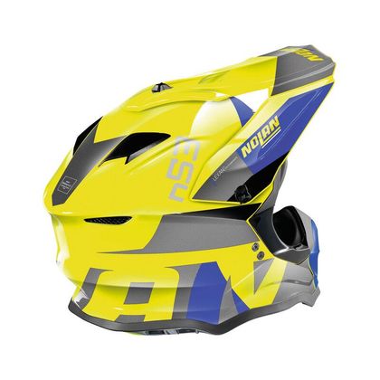 Casco de motocross Nolan N53 - PORTLAND - LED YELLOW 2022
