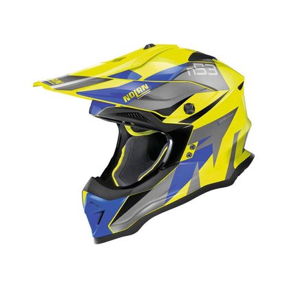 Casco de motocross Nolan N53 - PORTLAND - LED YELLOW 2022 Ref : NL1149 