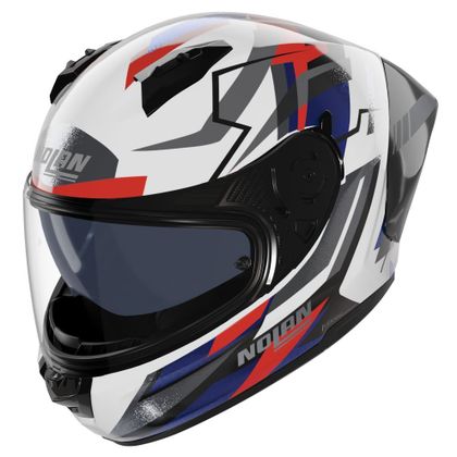 Casque intégral Nolan N60-6 SPORT CORSA - Blanc / Bleu