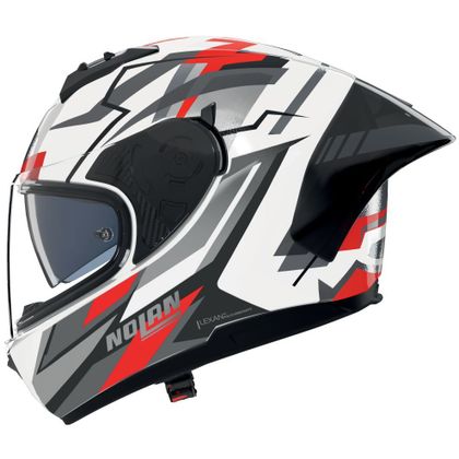 Nolan N60-6 SPORT CORSA Full-face helmet - White / Black Ref : NL1751 