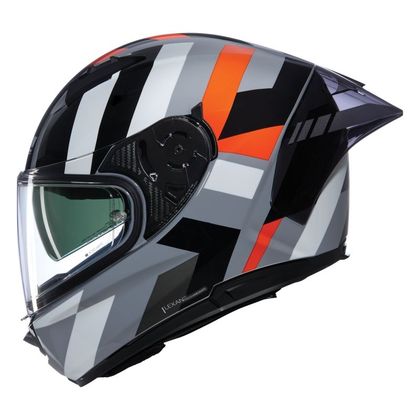 Casque intégral Nolan N60-6 SPORT - DINAMICO - Gris / Orange