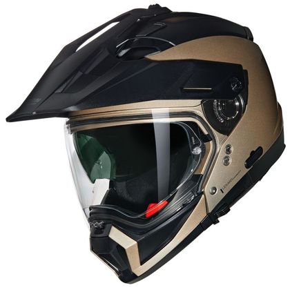 Nolan N70-2 X - CLASSICO NOBILE Modular helmet - Beige / Black Ref : NL1681 