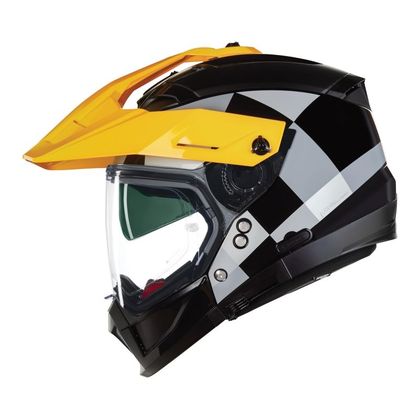 Casque Nolan N70-2 X - RUVIDO - Noir / Jaune