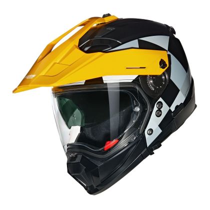 Casque Nolan N70-2 X - RUVIDO - Noir / Jaune Ref : NL1683-C210 