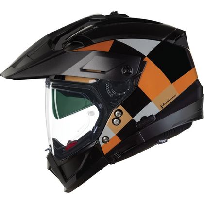 Casque Nolan N70-2 X - RUVIDO - Noir / Rouge